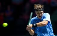 Tomas Martin Etcheverry in action for Argentina at the 2024 Davis Cup Finals (Picture: Getty)
